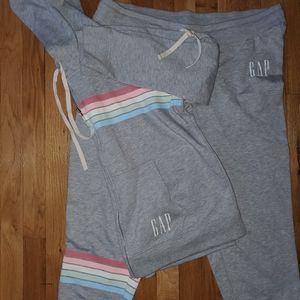 Gap Capri Jogger Sweats w/ matching Jacket